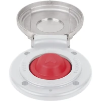 Buton De Punte Pentru Troliu Quick Up, Capac Inox, Alb