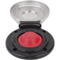 Buton De Punte Pentru Troliu Quick Up, Capac Inox, Negru
