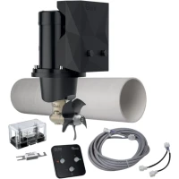 Kit Propulsor De Prova Allroundmarin Bow Thruster 12v 2.2kw 125mm