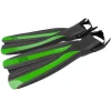 Labe MADCAT Belly Boat Fins, Black Green