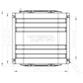Subwoofer Marin DS18 NXL-10SUBLD/W 10" cu Carcasa si Iluminare RGB LED