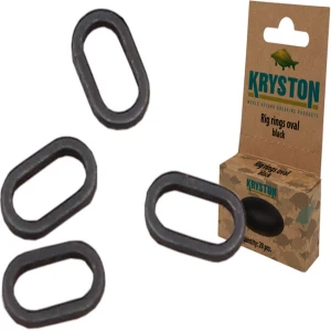 ANOURI OVALE KRYSTON RIG RINGS Black ANOURI OVALE KRYSTON RIG RINGS Black