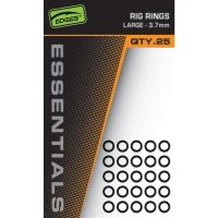 Anouri Fox Edges Rig Rings Large, 3.7mm, 25buc/pac