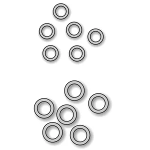 Anouri STONFO 293-1 Metal Ring, Size 1, 10buc/pac Anouri STONFO 293-1 Metal Ring, Size 1, 10buc/pac