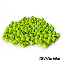 BILE, TUNGSTEN, SLOTTED, BEADS, 4.6mm, FLUO, YELLOW, 10buc/plic, tsb46-fy, Accesorii Carlige Crap, Accesorii Carlige Crap Relax, Relax