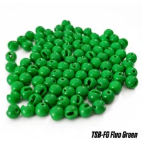 Bile Tungsten Slotted Beads 5.5mm Fluo Green 10buc/plic Bile Tungsten Slotted Beads 5.5mm Fluo Green 10buc/plic