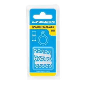 Inele Elastice Cresta Hookable Baitbands S, 3mm, 28buc/plic