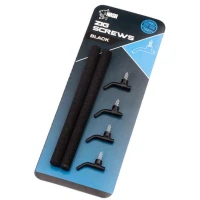 Kit Momeala Nash Zig Screw Large, Black, 4buc/pac Kit Momeala Nash Zig Screw Large, Black, 4buc/pac