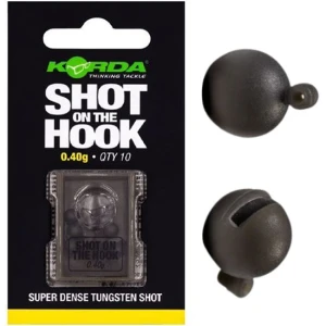 Lest Tungsten KORDA Shot On The Hook 0.4g, 10buc/pac Lest Tungsten KORDA Shot On The Hook 0.4g, 10buc/pac