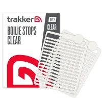 Opritoare Trakker Boilie Stops Clear Tpx5, 240buc/pac Opritoare Trakker Boilie Stops Clear Tpx5, 240buc/pac
