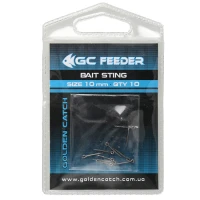 Spin Momeala Golden Catch Bait Sting Needle, 10mm, 10buc/plic Spin Momeala Golden Catch Bait Sting Needle, 10mm, 10buc/plic