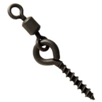 Surub Carp Pro Swivel Bait Screws With Ring, 10buc/pac