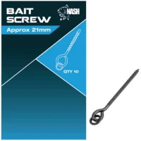 Surub Cu Anou Pentru Momeala Nash Bait Screws Approx 13mm, 10buc/plic