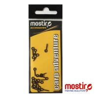 Surub Filetant Metalic cu Inel Mostiro Bait Screw, S+M, 20buc/plic