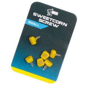 Surub Pop-up Nash Sweetcorn Screw, Yellow, Small, 6buc/plic Surub Pop-up Nash Sweetcorn Screw, Yellow, Small, 6buc/plic