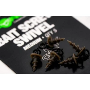 Surub cu Vartej Korda Micro Ring Bait Medium, 5buc/plic Surub cu Vartej Korda Micro Ring Bait Medium, 5buc/plic