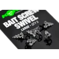Surub cu Vartej si Anou Korda Micro Ring Bait Large, 5buc/plic Surub cu Vartej si Anou Korda Micro Ring Bait Large, 5buc/plic