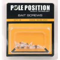 Surub Din Plastic Strategy Pentru Momeala Pole Position Bait Screw 8buc/blister Surub Din Plastic Strategy Pentru Momeala Pole Position Bait Screw 8buc/blister
