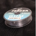 FEEDER GUM TRANSPARENT FL 10M 0.8MM FEEDER GUM TRANSPARENT FL 10M 0.8MM