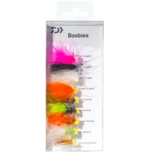 Muste DAIWA Fly Pack Boobies, 10buc/pac