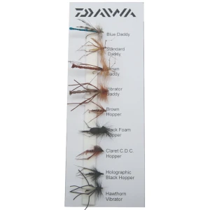 Muste DAIWA Fly Pack Daddies Hoppers, 9buc/pac