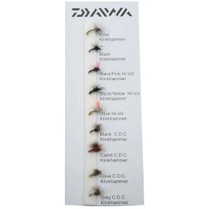 Muste DAIWA Fly Pack Klinkhammers, 9buc/pac