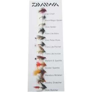Muste DAIWA Fly Pack Modern Traditional Flies, 12buc/pac