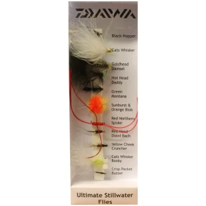 Muste DAIWA Fly Pack Ultimate Stillwater Flies, 11buc/pac
