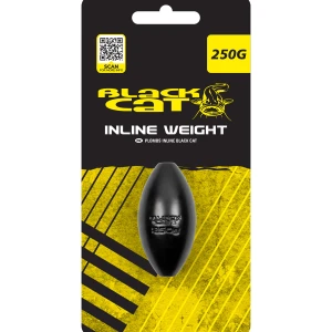  Plumb Somn BLACK CAT Inline Weights, 250g, 1buc/pac