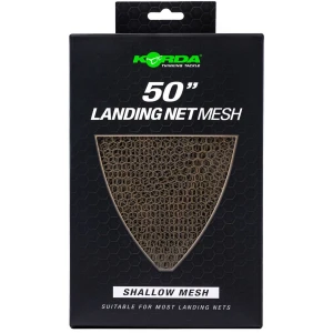 Plasa Minciog KORDA Landing Net Mesh, Shallow Version, 50inch/127cm Plasa Minciog KORDA Landing Net Mesh, Shallow Version, 50inch/127cm
