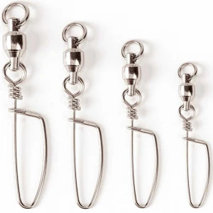Agrafa cu Vartej Filfishing Filex BB Coastlock Snap & Swivel Nr.8, 100kg, 3buc/pac Agrafa cu Vartej Filfishing Filex BB Coastlock Snap & Swivel Nr.8, 100kg, 3buc/pac