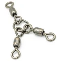 Trei Varteje Unghi cu Inel VAGNER Three Way Swivel No.1/0, 180kg, 2buc/pac Trei Varteje Unghi cu Inel VAGNER Three Way Swivel No.1/0, 180kg, 2buc/pac