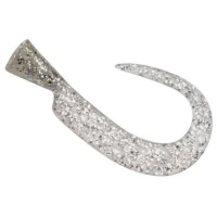Coada De Schimb Abu Garcia McMio Spare Tail, Silver Glitter, 6.9cm