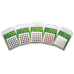 OCHI DE PESTE STRIKE PRO AUTOADEZIV 4MM ROSU 