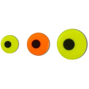 Ochi Fluorescenti Lenticulari STONFO Fluo Lure Eyes Grande, 7mm, Orange, 6buc/pac