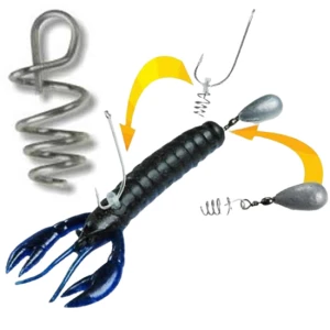 Spirale pentru Naluci Moi STONFO 621 Soft Lure Springs, Dim.1, 6buc/pac