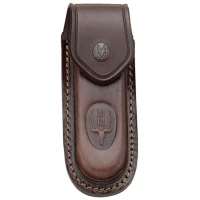 Teaca Mueal Leather Sheath For 10-m Folder, Brown