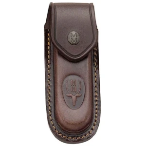 Teaca MUEAL Leather Sheath For 10-M Folder, Brown