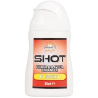Atractant Dynamite Baits Colour & Flavour Enhancer Shot, F1 Sweet, Yellow, 60ml