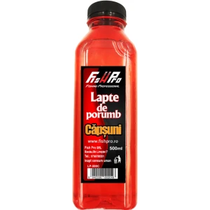 Lapte De Porumb Fish Pro Rosu, Capsuni, 500ml Lapte De Porumb Fish Pro Rosu, Capsuni, 500ml