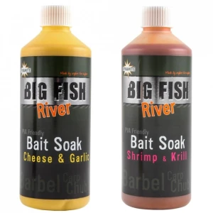 ADITIV LICHID DYNAMITE BAITS BIG FISH RIVER BAIT SOAK Shrimp And Krill 500ML ADITIV LICHID DYNAMITE BAITS BIG FISH RIVER BAIT SOAK Shrimp And Krill 500ML