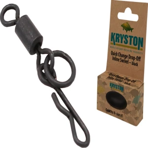 AGRAFA CU VARTEJ SI ANOU KRYSTON QUICK CHANGE DROP-OFF INLINE SWIVEL  AGRAFA CU VARTEJ SI ANOU KRYSTON QUICK CHANGE DROP-OFF INLINE SWIVEL