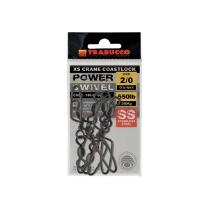 AGRAFA TRABUCCO CU VARTEJ X-STRONG CRANE COASTLOCK SNAP NR 1 10 BUC/PLIC 45kg AGRAFA TRABUCCO CU VARTEJ X-STRONG CRANE COASTLOCK SNAP NR 1 10 BUC/PLIC 45kg