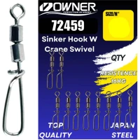 Agrafa Cu Vartej Dublu Owner Amaz 72459 Sinking Hook W Crane Nr.18, 10.3kg, 10buc/pac
