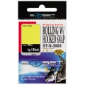 Agrafa cu Vartej Rolling Sunset Hooked Snap ST-S-3003 Nr.1, 40kg, 6buc/pac Agrafa cu Vartej Rolling Sunset Hooked Snap ST-S-3003 Nr.1, 40kg, 6buc/pac