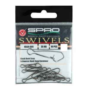 Agrafe Spro Black Hook Snap nr 1/35kg Agrafe Spro Black Hook Snap nr 1/35kg