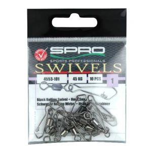 Vartej Cilindric cu Agrafa de Siguranta Spro nr 8/10kg 10/plic