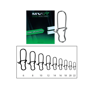 AGRAFA MAVER MV-R DUO LOOK SPIN STEEL NR.14 50kg 10/plic
