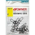 Agrafa Owner 52818 Quick Snap BC Nr.00  15buc/plic