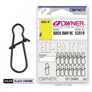 Agrafa Owner 52818 Quick Snap BC Nr.1.5  15buc/plic